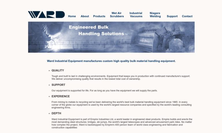 Ward Industrial Equipment Ltd.